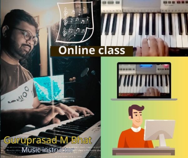 What are the 3 main kinds of Online keyboard lessons?